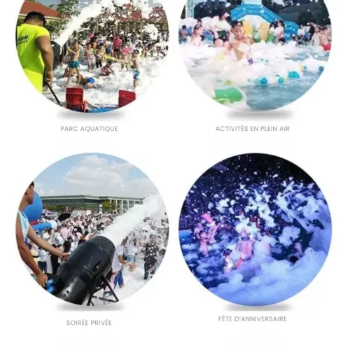 Mini machine à mousse portable pour jardin – Nettoyage puissant sans effort – Terrasse, voiture, mobilier extérieur