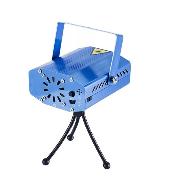 Mini projecteur laser extérieur télécommande intégrée – Illuminez vos soirées sans effort – Effet féerique garanti dehors