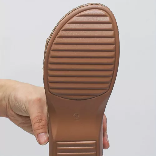 Mules confort large à enfiler femme – Semelle ergonomique – Marche facile et sans douleur – Idéal pieds sensibles