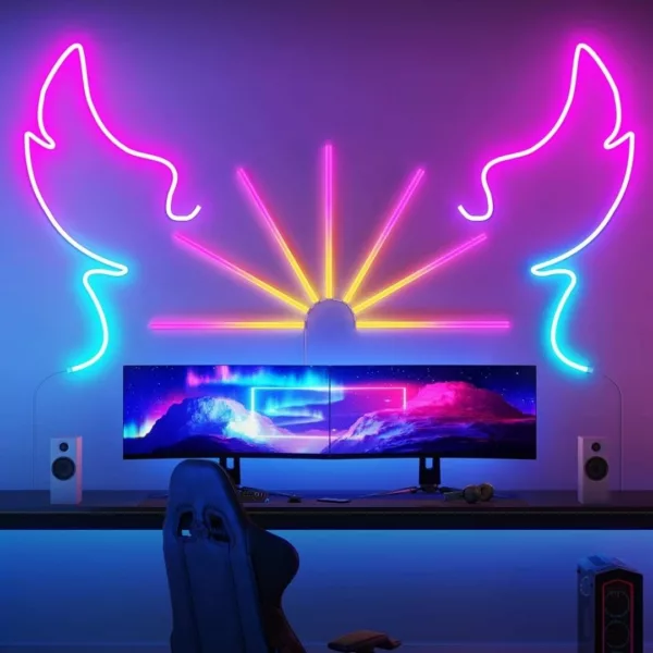 Néon flexible usb extérieur pour décoration festive – Ambiance lumineuse instantanée pour soirées, jardin et fêtes en plein air