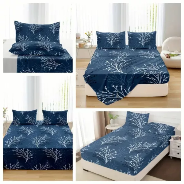 Parure de lit branches minimalistes zen – Ambiance apaisante et design épuré pour un sommeil relaxant