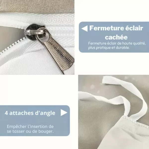 Parure de lit calligraphie asiatique porte-bonheur – Ambiance zen et paisible pour des nuits sereines