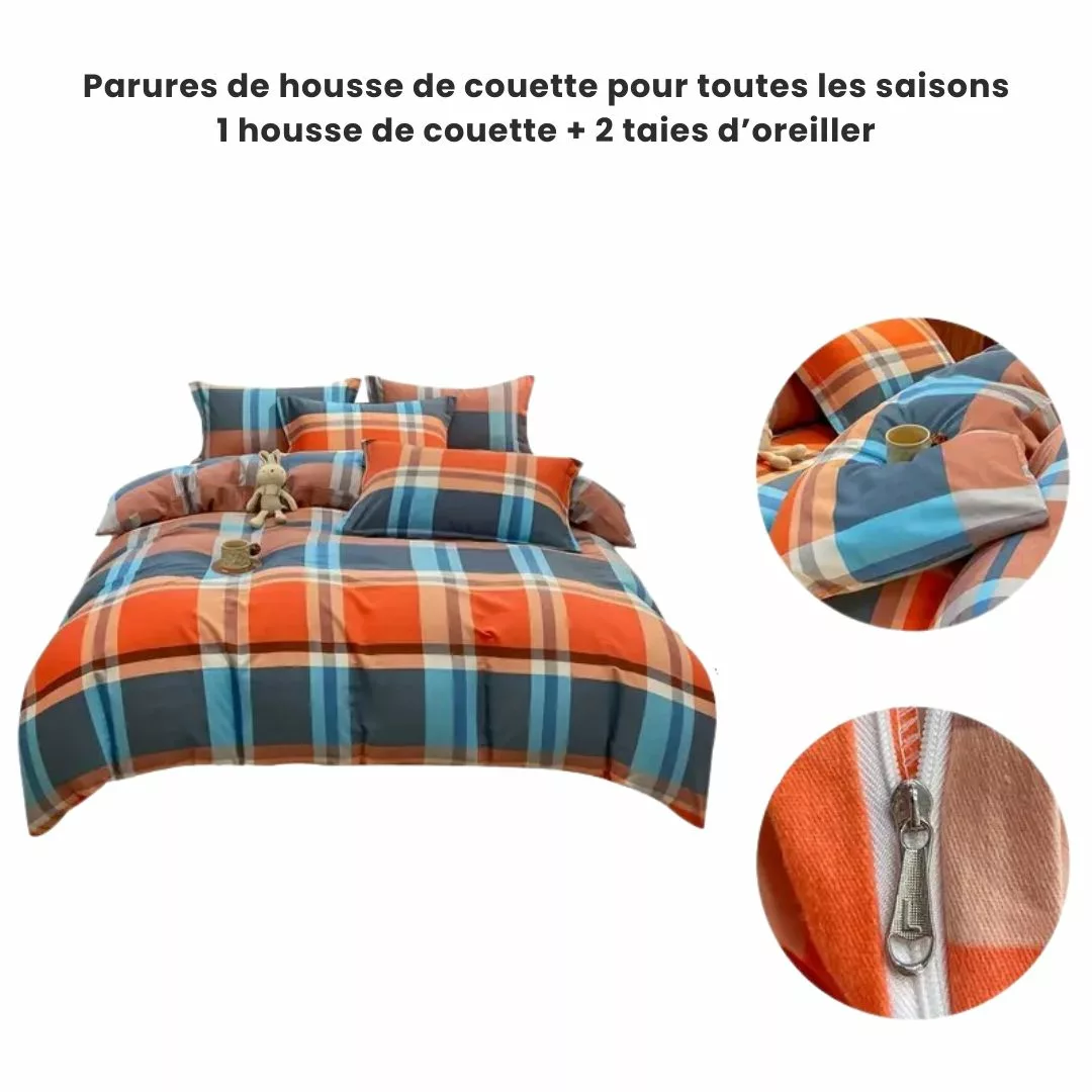 Parure de lit cascade forêt tropicale – Évasion exotique et sommeil apaisant – Décor naturel zen