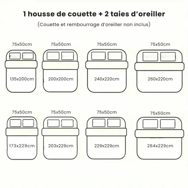Parure de lit enfant avec motifs de chats fluorescents, tissu doux et style ludique