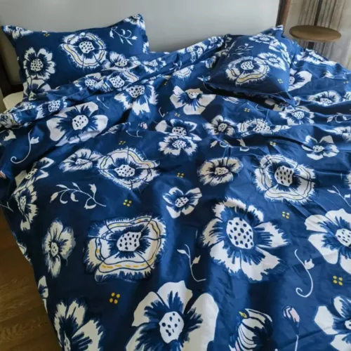 Parure de lit fleurs artistiques modernes – Housse élégante et colorée pour chambre design – Confort doux et style unique
