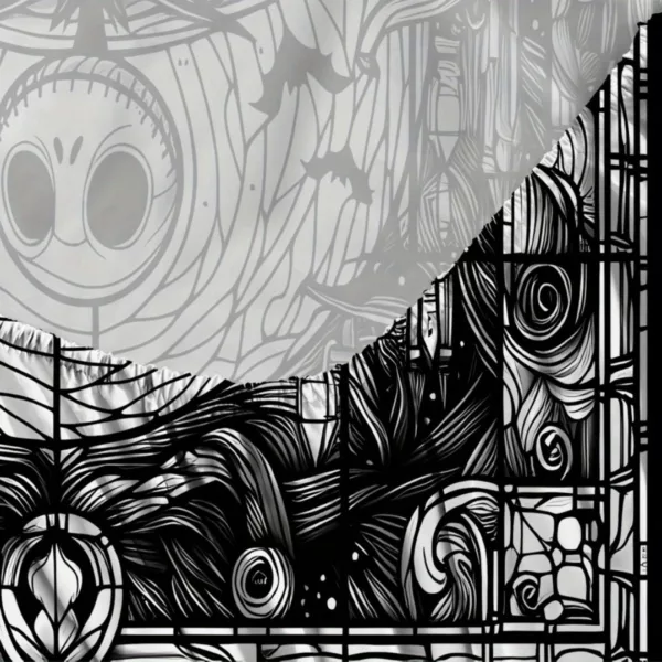 Parure de lit Jack Skellington gothique – Ambiance sombre et stylée pour chambre ado ou adulte fan de Tim Burton