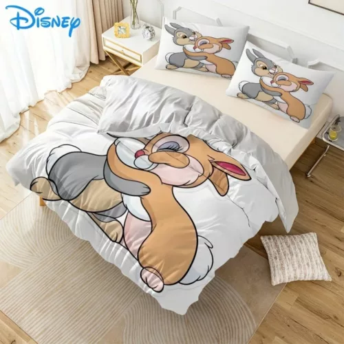 Parure de lit Disney douce avec Panpan et motifs tendres pour chambre enfant cocooning