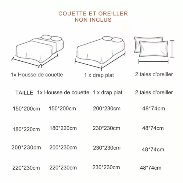 Parure de lit style oriental vintage – Ambiance bohème chic et confort haut de gamme pour chambre élégante