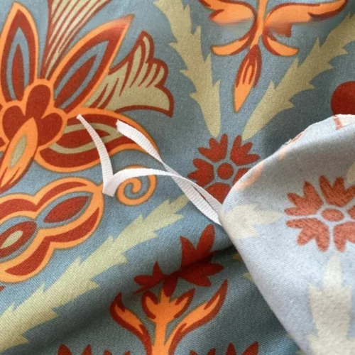 Parure de lit style oriental vintage – Ambiance bohème chic et confort haut de gamme pour chambre élégante