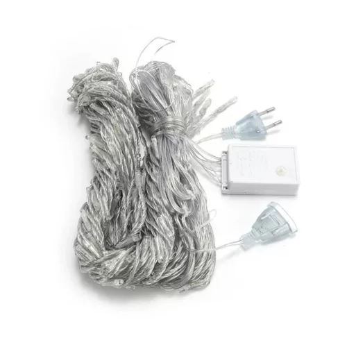 Rideau led effet cascade pour soirée – Ambiance magique garantie pour mariages, fêtes et événements élégants