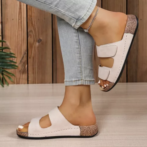 Sandales confort semelle anatomique femme – Marche légère et sans douleur – Idéal pieds sensibles et été