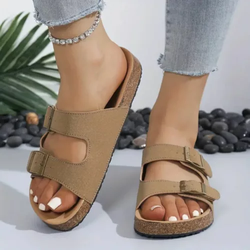 Sandales en liège ajustables été confortables – maintien parfait et légèreté pour marcher tout l’été sans douleur