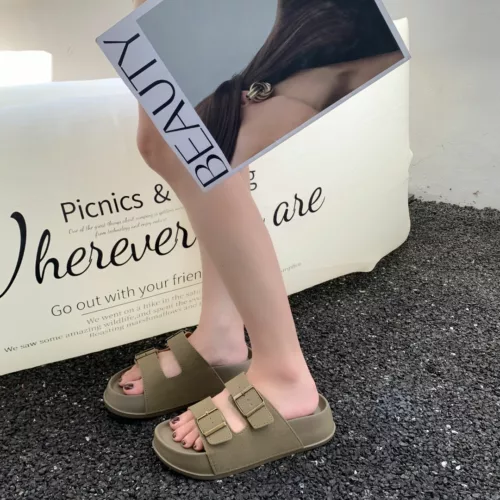 Sandales légères boucles ergonomiques femme – confort ultime pour l'été, marche sans douleur, maintien parfait