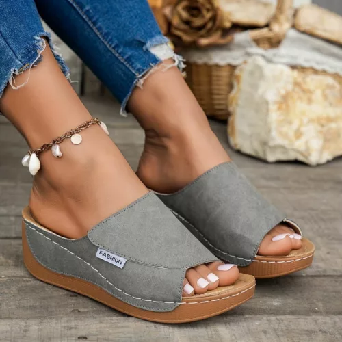 Sandales orthopédiques élégantes talon ouvert – Confort tout l’été sans douleur aux pieds ni fatigue