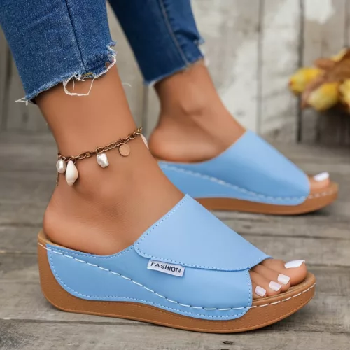 Sandales orthopédiques élégantes talon ouvert – Confort tout l’été sans douleur aux pieds ni fatigue