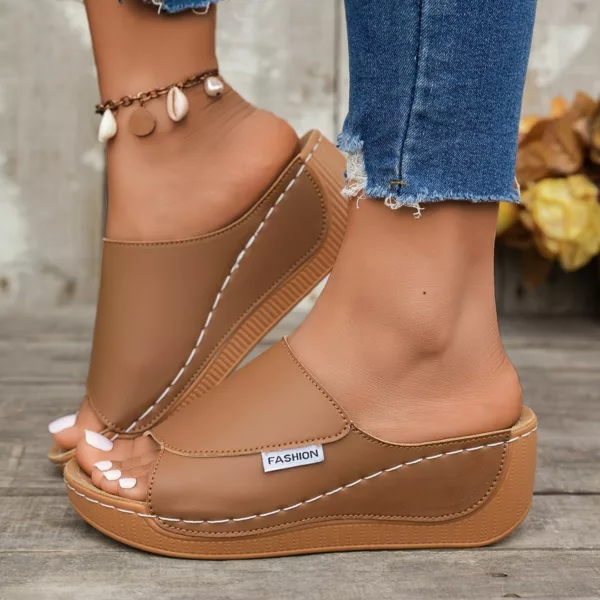 Sandales orthopédiques élégantes talon ouvert – Confort tout l’été sans douleur aux pieds ni fatigue