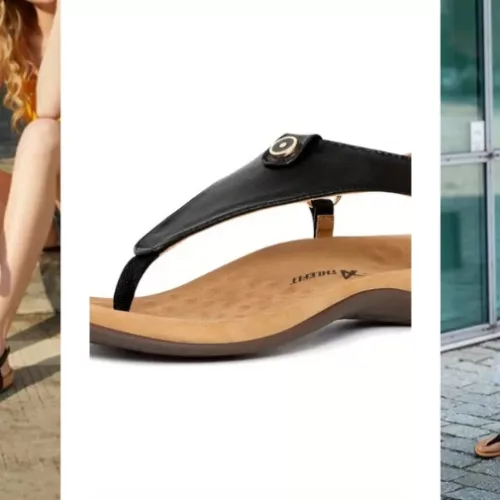 Sandales orthopédiques été bride confort