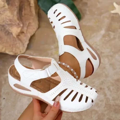 Sandales orthopédiques été confort femme – soulagement des pieds, marche sans douleur, style estival élégant
