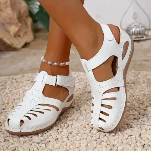 Sandales orthopédiques été confort femme – soulagement des pieds, marche sans douleur, style estival élégant