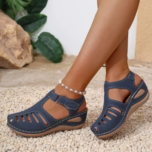 Sandales orthopédiques été confort femme – soulagement des pieds, marche sans douleur, style estival élégant