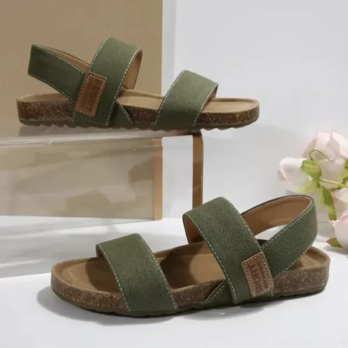 Sandales tissu léger voûte plantaire