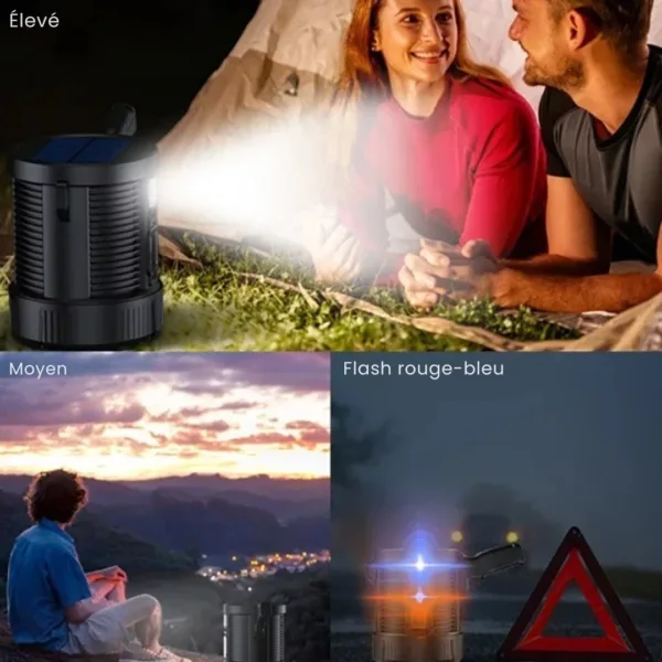 Spot led étanche rechargeable sans fil extérieur – Éclairez jardin ou terrasse sans électricité – Résistant & facile à installer