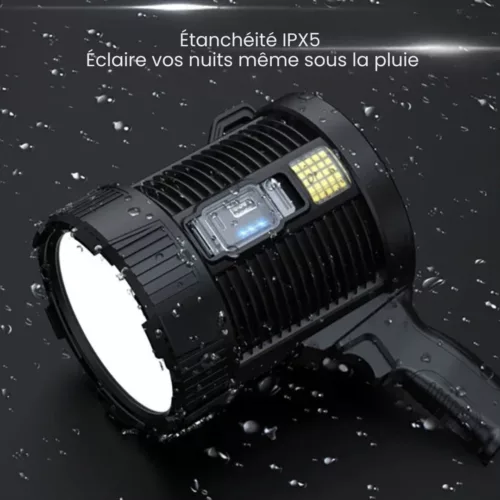 Spot led étanche rechargeable sans fil extérieur – Éclairez jardin ou terrasse sans électricité – Résistant & facile à installer