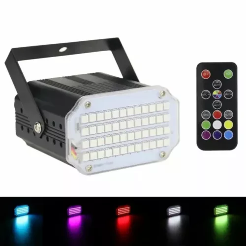 Stroboscope mini led pour soirée jardin – Ambiance festive instantanée en extérieur – Effets lumineux puissants et compacts