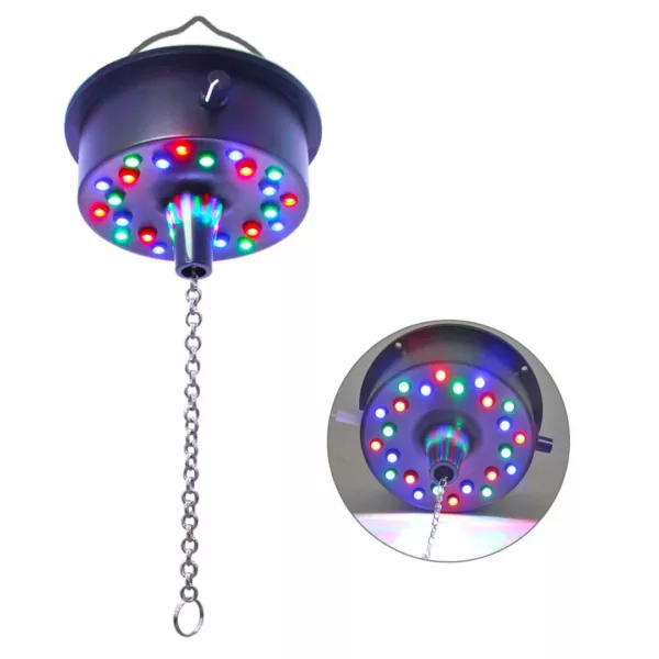 Support mural pour boule disco motorisée – Fixation solide et rotative pour soirées lumineuses réussies