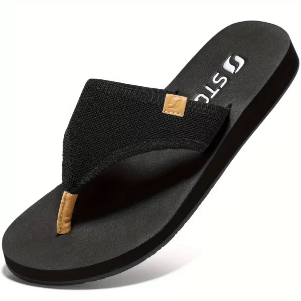 Tongs femme semelle épaisse confort – Marche légère et stylée – Idéales pour l'été et les pieds sensibles