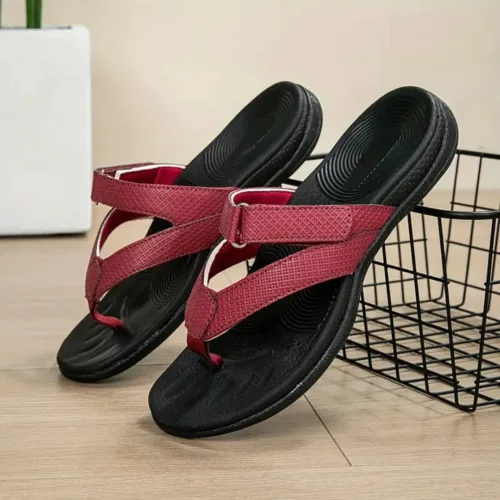 Tongs légères antidérapantes confort femme – Marche stable et pieds légers tout l’été