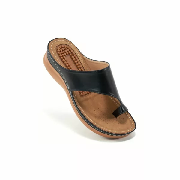 Tongs massage orthopédiques semelle confort – soulage les douleurs plantaires, marche sans fatigue