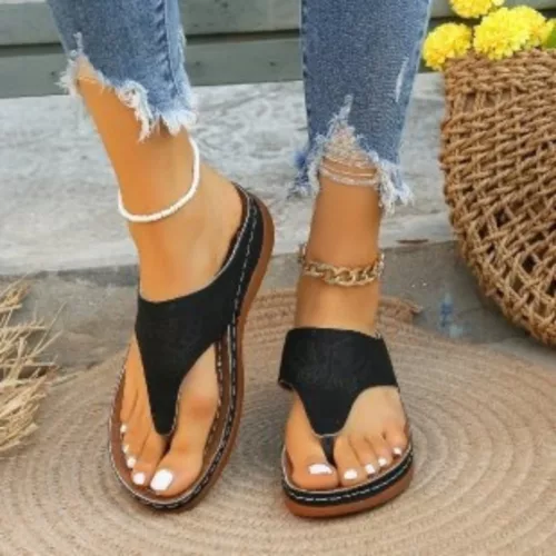 Tongs orthopédiques femme confort été – soulage les douleurs plantaires et procure un maintien idéal tout l'été