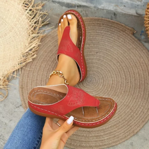 Tongs orthopédiques femme confort été – soulage les douleurs plantaires et procure un maintien idéal tout l'été