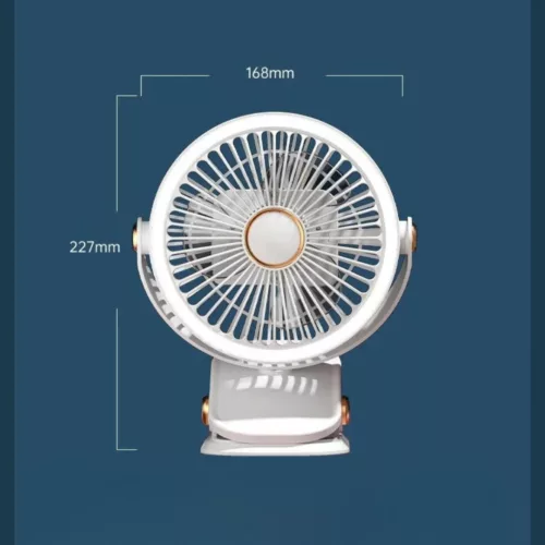 Ventilateur de table lumineux pour terrasse