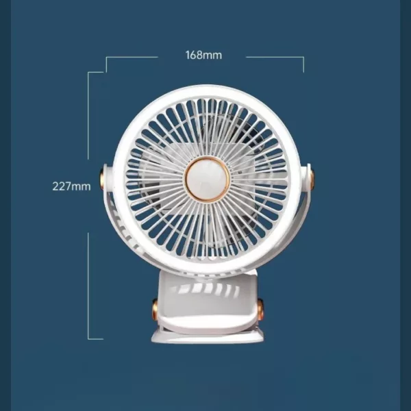 Ventilateur de table lumineux pour terrasse