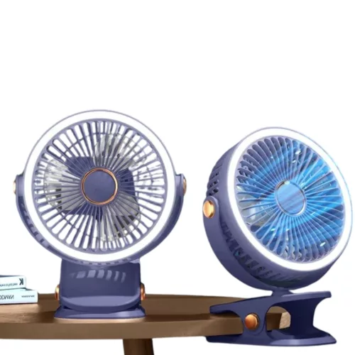 Ventilateur de table lumineux pour terrasse