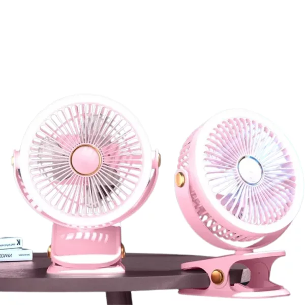 Ventilateur de table lumineux pour terrasse