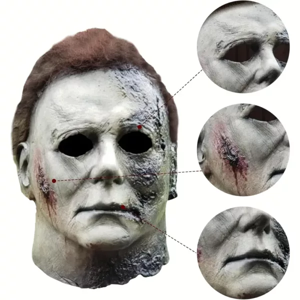 Masque Michael Myers latex intégral avec couteau – Déguisement Halloween 1978