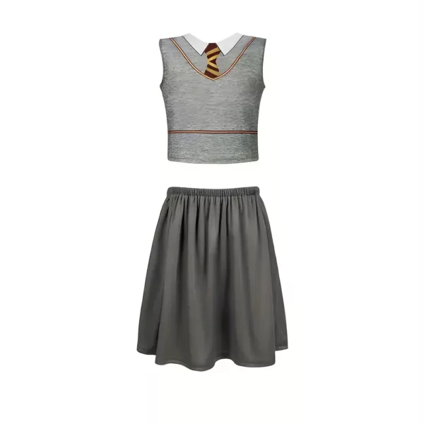 Déguisement Hermione Granger fille – robe sorcière Gryffindor avec accessoires