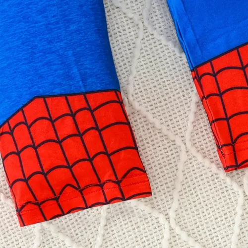 Combinaison bébé Spider-Man à capuche – tenue cosplay douce pour Halloween