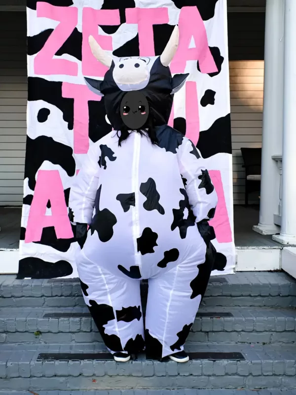 Déguisement vache gonflable pour adolescent – costume original et fun