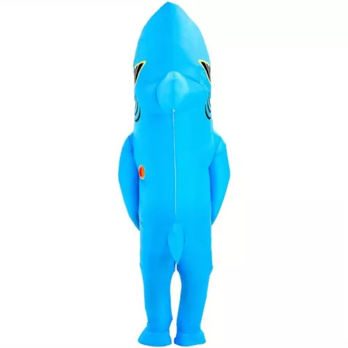 Costume gonflable requin adulte – déguisement amusant pour soirées et festivals
