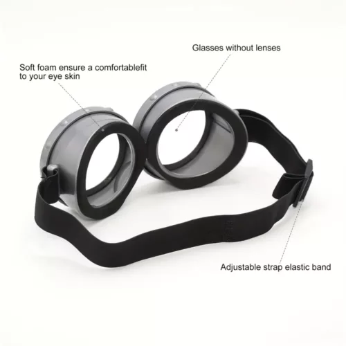 Déguisement drôle 4 pièces – bretelles, lunettes, gants et chapeau festif