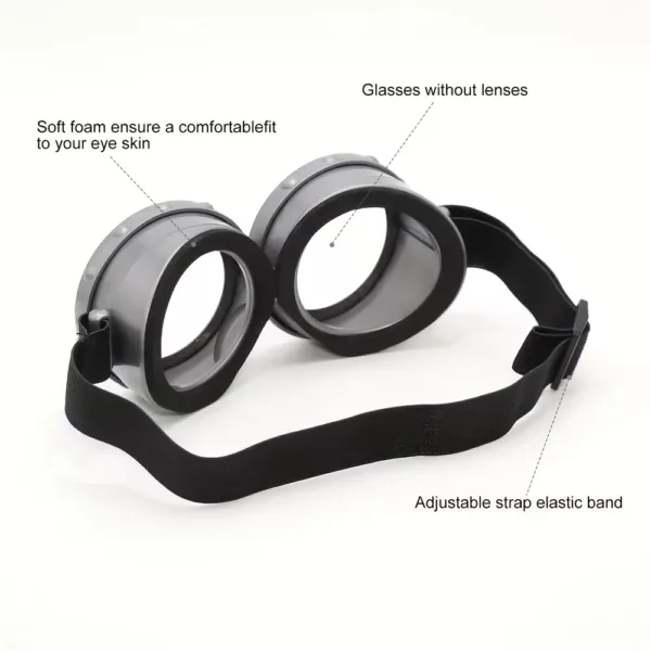 Déguisement drôle 4 pièces – bretelles, lunettes, gants et chapeau festif
