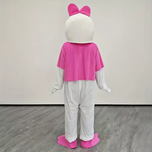 Costume mascotte Daisy Duck adulte – déguisement peluche style Disney