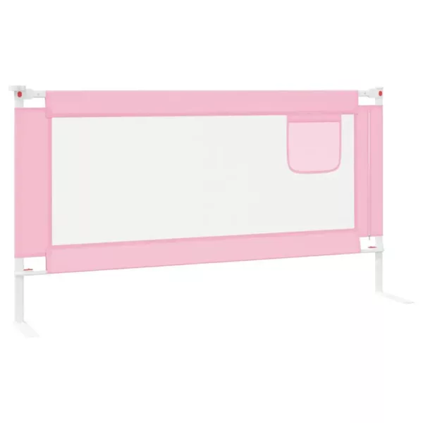 Barrière de sécurité lit bébé anti-chute avec tissu respirant – installation facile