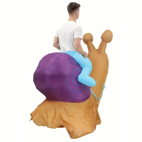 Déguisement gonflable limace adulte – costume original et humoristique