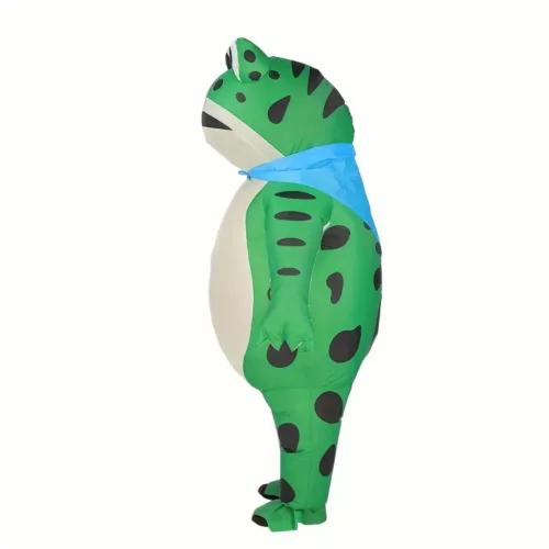 Costume gonflable grenouille adulte – déguisement amusant pour fête ou carnaval