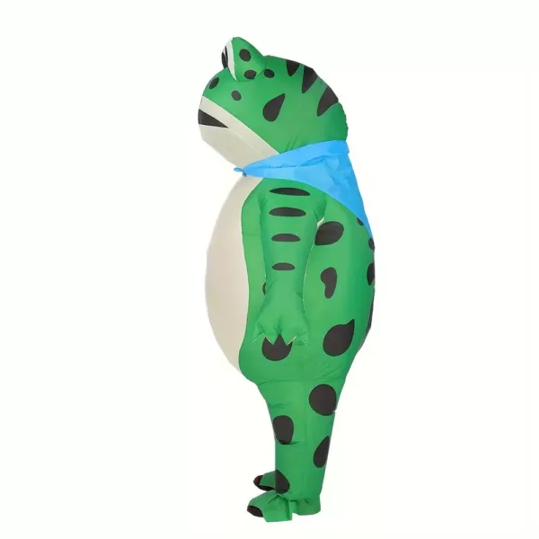 Costume gonflable grenouille adulte – déguisement amusant pour fête ou carnaval